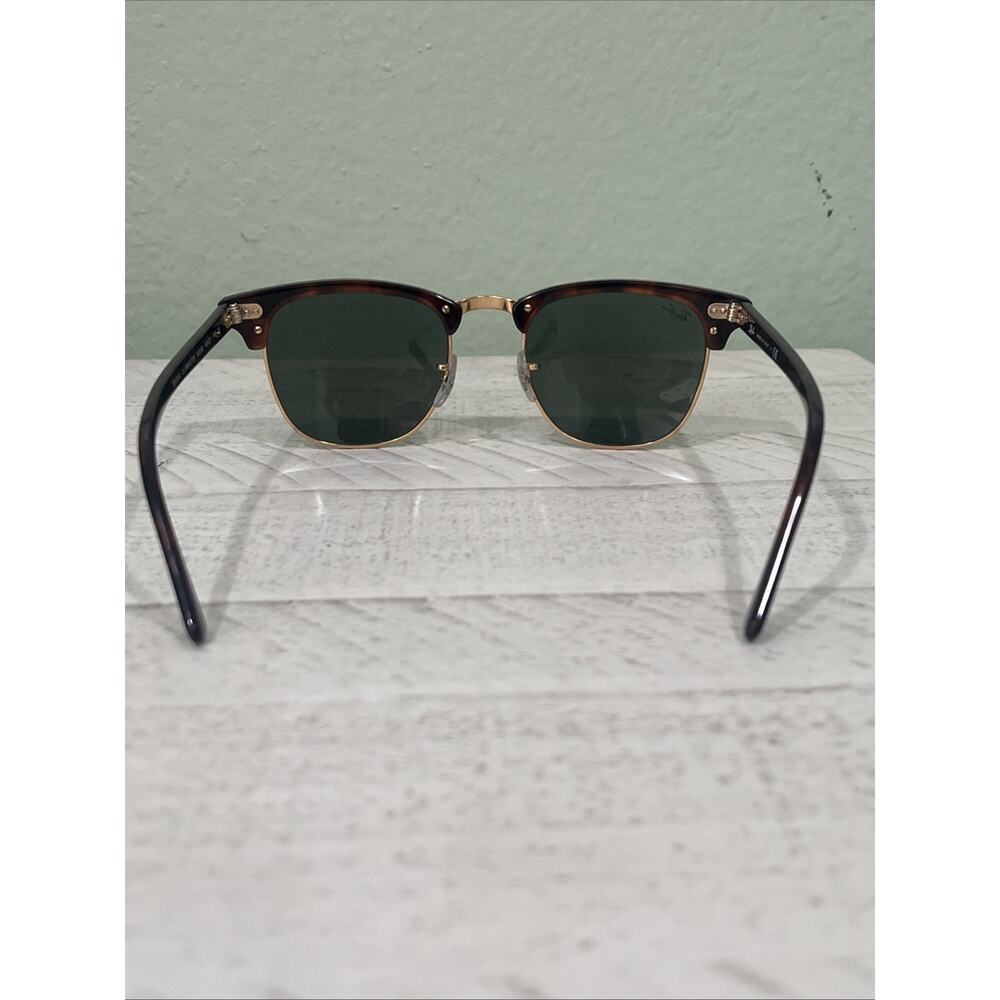 Ray-Ban RB3016 Clubmaster Classic Sunglasses Tortoise w Case. - Picture 5 of 10